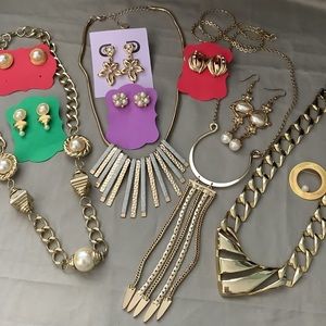 Bundle of Chunky Jewelry